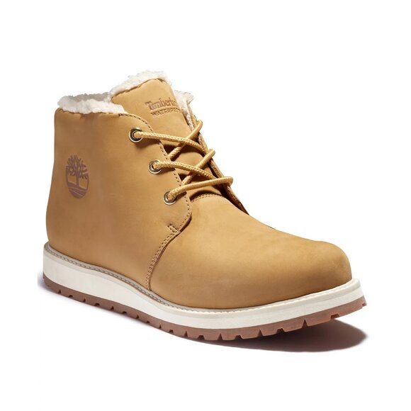 Timberland Men's Richmond Ridge Waterproof Chukka Boots Wheat Nubuck Size 11.5 M